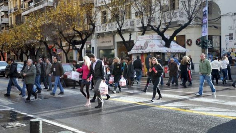 Ανοιχτά σήμερα τα καταστήματα στη Θεσσαλονίκη