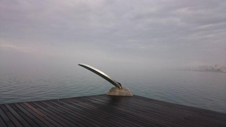 Βανδαλισμός στη Νέα Παραλία Θεσσαλονίκης