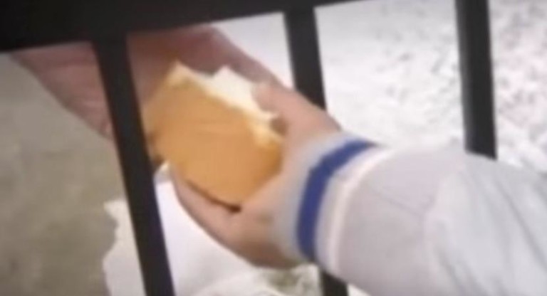 Προκαλεί ρίγη η δακρυσμένη γιαγιά (video)