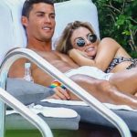 FAMEFLYNET – Exclusive: Cristiano Ronaldo Spotted With Cassandre Davis By The Pool In Miami
