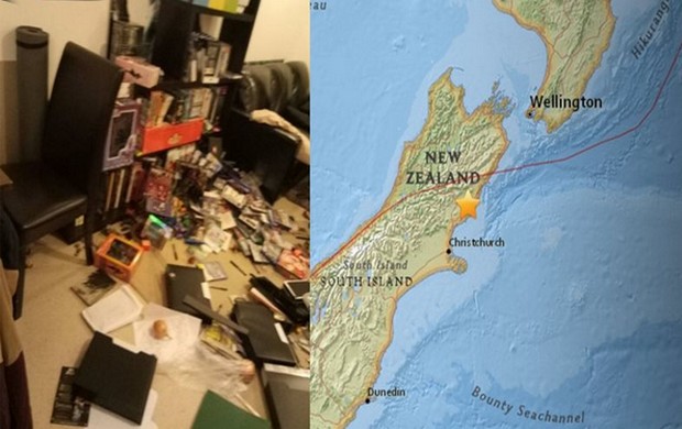 Σεισμός 7,4 Ρίχτερ συγκλόνισε τη Νέα Ζηλανδία