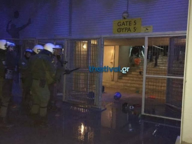 Τέσσερις προσαγωγές για τα χθεσινά επεισόδια στο Καυτανζόγλειο