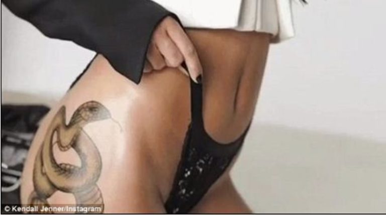 Kendall Jenner: Το φιδίσιο κορμί… με το φιδίσιο τατουάζ!