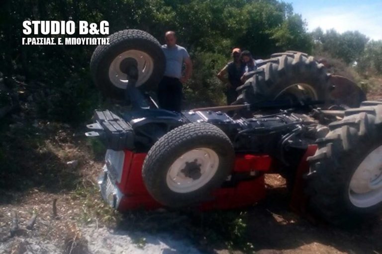 Καταπλακώθηκε από το τρακτέρ του