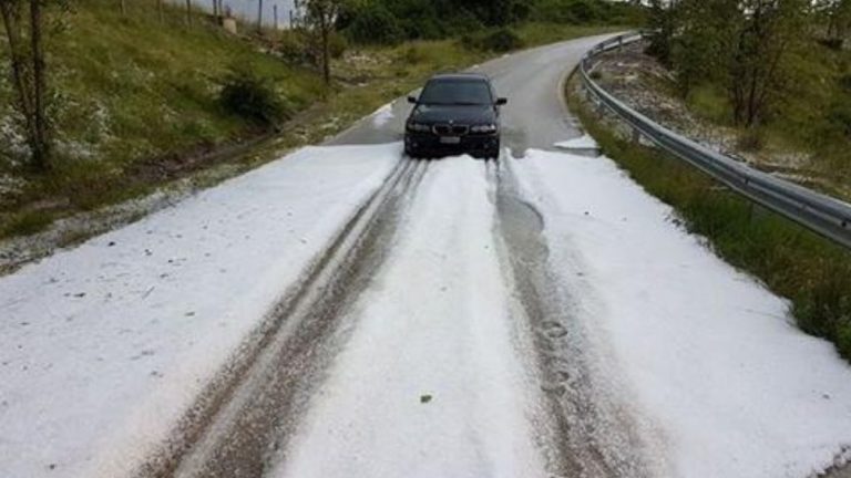 Χαλάζι… χιόνισε στα Ιωάννινα!