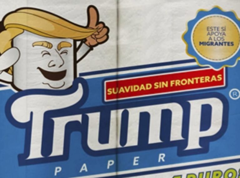 Μεξικανός έκανε τον Τραμπ χαρτί τουαλέτας!