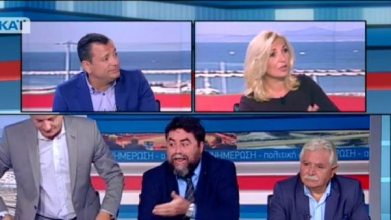 Άγριος καβγάς στην Ενημέρωση του ΣΚΑΪ! (video)