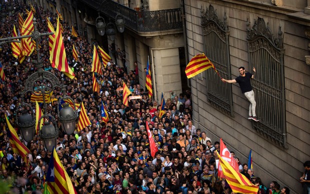 Για εξέγερση κατηγορείται ο ηγέτης των Καταλανών