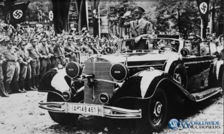Σε δημοπρασία η Mercedes παρελάσεων του Αδόλφου Χίτλερ