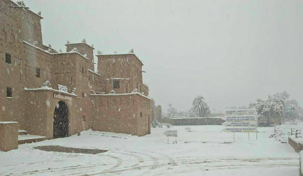 Χιόνισε και στο Μαρόκο!