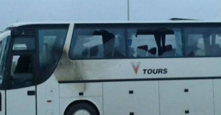 Αθήνα: Επίθεση σε πούλμαν με προορισμό το συλλαλητήριο!
