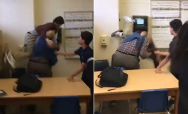 Καθηγητής πέταξε μαθητή στο έδαφος
