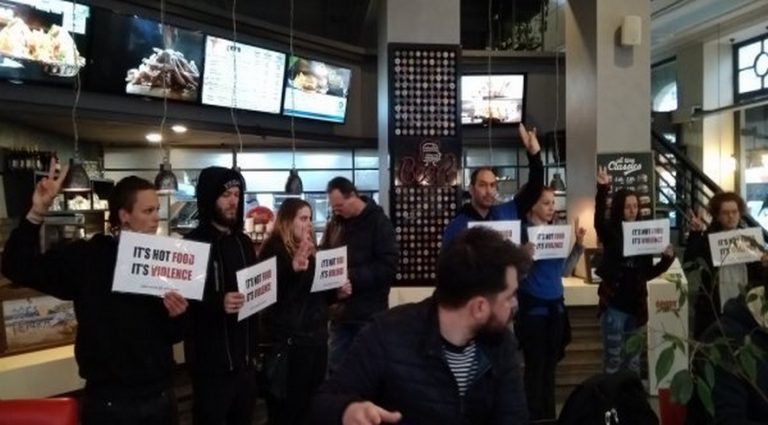 Εισβολή από Vegan σε μαγαζί στη Θεσσαλονίκη