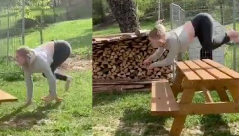 Η γυναίκα που ζει σαν… άλογο (video)