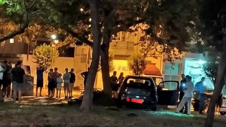 Θεσσαλονίκη: Τράκαρε με… παγκάκι
