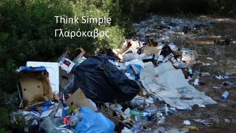 Παραλία στη Χαλκιδική έγινε… χωματερή