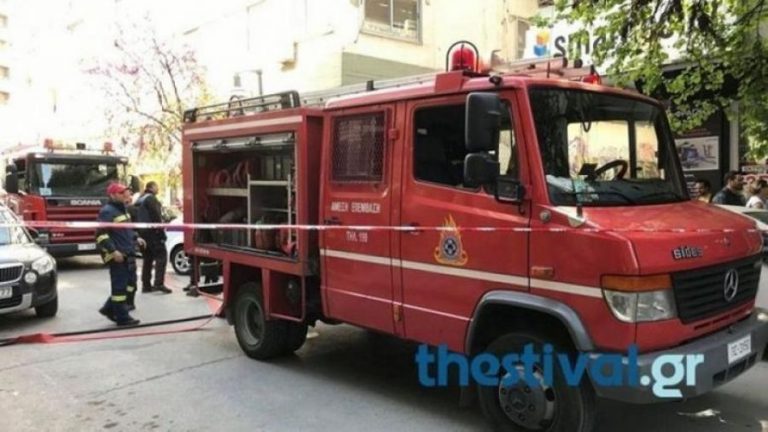 Πριν λίγο: Φωτιά σε ψητοπωλείο στο κέντρο της Θεσσαλονίκης