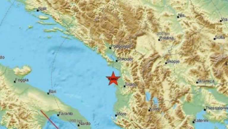 Νέος ισχυρός σεισμός στην Αλβανία!