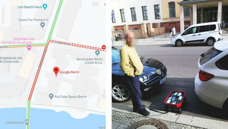 Δημιούργησε κυκλοφοριακό κομφούζιο στο Google Maps με 99 smartphones!