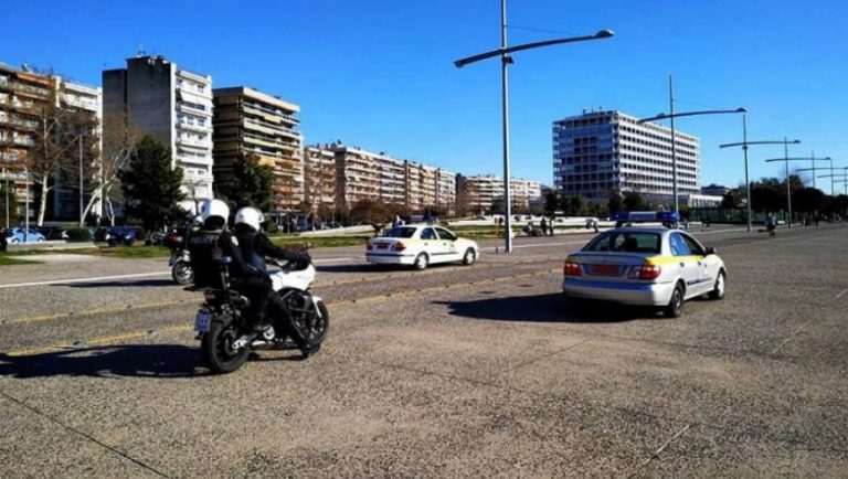 Παρατείνεται η απαγόρευση κυκλοφορίας στην παραλία Θεσσαλονίκης