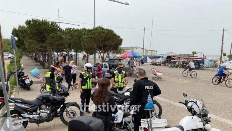 «Σαφάρι» στην παραλία της Θεσσαλονίκης!
