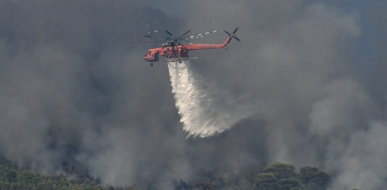 Συναγερμός στο Αγιον Όρος: Εκτός ελέγχου η φωτιά