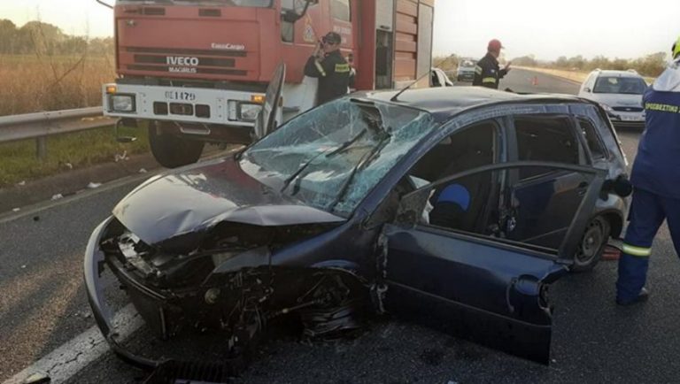 Θεσσαλονίκη: Τροχαίο δυστύχημα στην Εγνατία