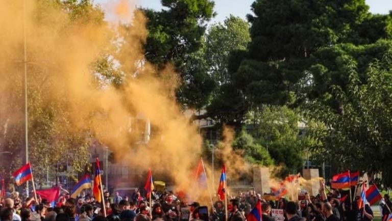 Διαμαρτυρία Αρμενίων στη Θεσσαλονίκη (pics)