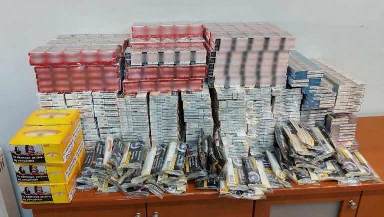 Κομοτηνή: Κατασχέθηκαν 2.390 πακέτα λαθραίων τσιγάρων