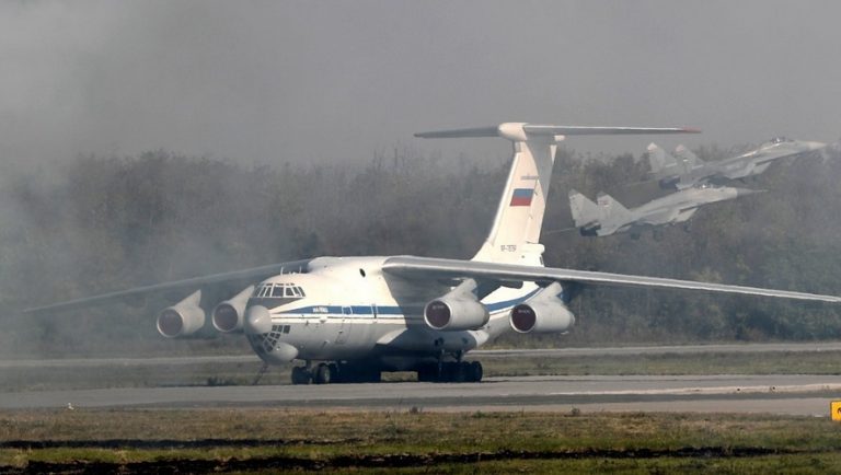 Έφτασε ο ρωσικός γίγαντας για την κατάσβεση πυρκαγιών