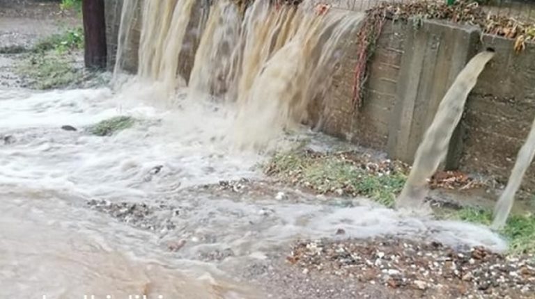 Η καταιγίδα προκάλεσε προβλήματα στη Χαλκιδική