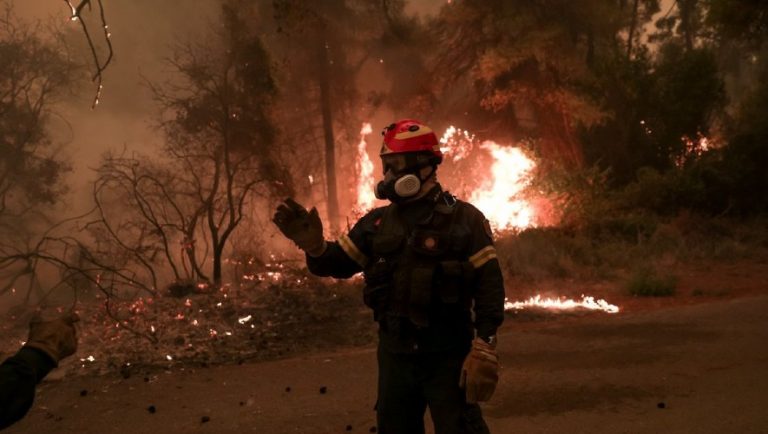 Θεσσαλονίκη: Πυρκαγιά κοντά στη Νεοχωρούδα