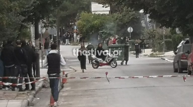 Ένταση από το πρωί στο ΕΠΑΛ Ευόσμου
