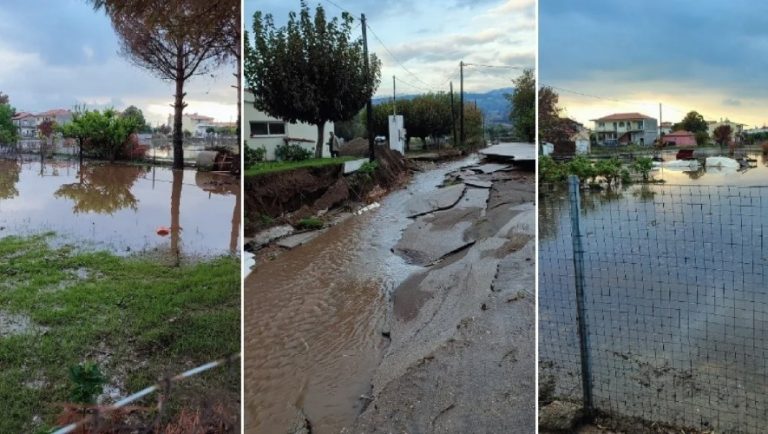 Δραματικές εικόνες στη Βόρεια Εύβοια! (pics+videos)