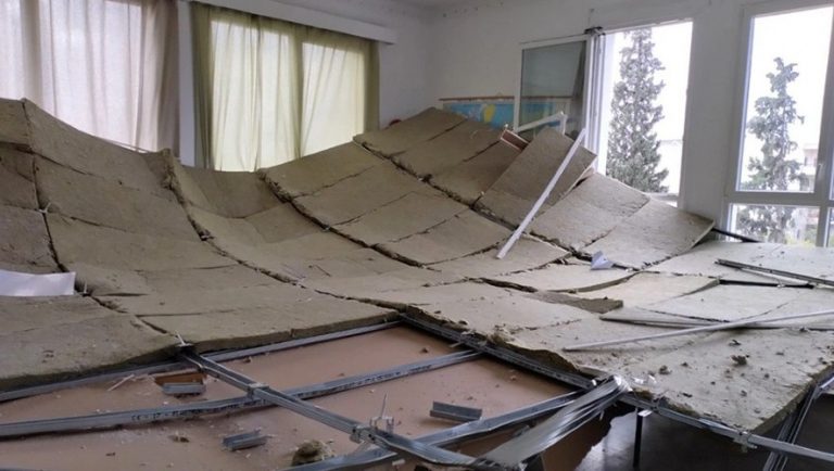 Θεσσαλονίκη: Παρέμβαση εισαγγελέα για τη οροφή που κατέρρευσε σε σχολείο! (video)