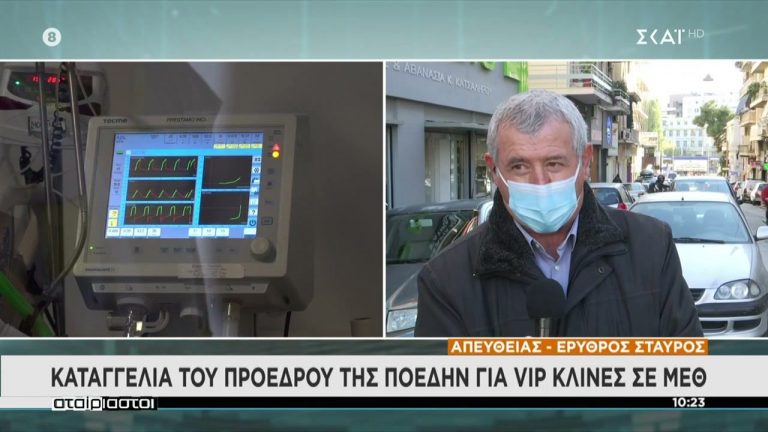 «Κρατούν κλειστές ΜΕΘ για VIP ασθενείς!» (vid)