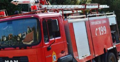 Θεσσαλονίκη: «Φωτιά σε σχολικό λεωφορείο»