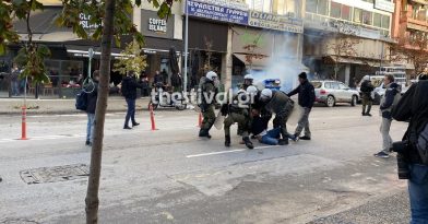 Θεσσαλονίκη: Επεισόδια έξω από τα δικαστήρια