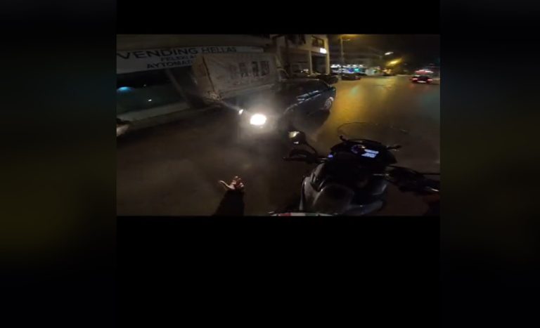 Θεσσαλονίκη: Απίστευτος οδηγός μπήκε ανάποδα στη Βασιλίσσης Όλγας (video)