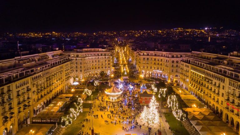 Θεσσαλονίκη: Χριστούγεννα σε όλη την πόλη