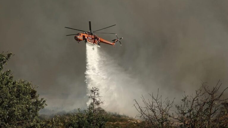Καβάλα: Συναγερμός για φωτιά σε δασική έκταση