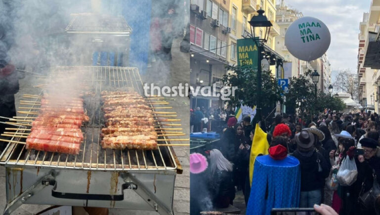 Θεσσαλονίκη: Πήραν φωτιά οι ψησταριές για την Τσικνοπέμπτη (pics-videos)