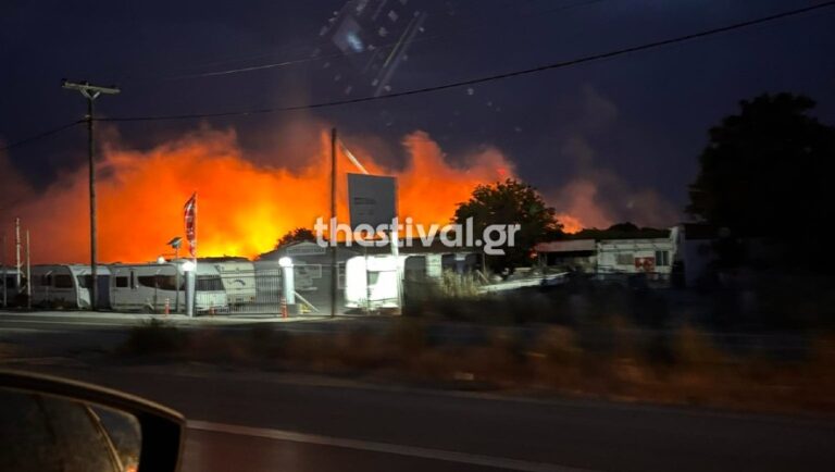 Θεσσαλονίκη: Τριπλό μέτωπο φωτιάς!