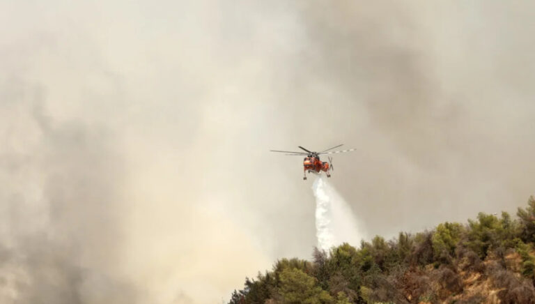Θεσσαλονίκη: Φωτιά στον Χορτιάτη  (pic)