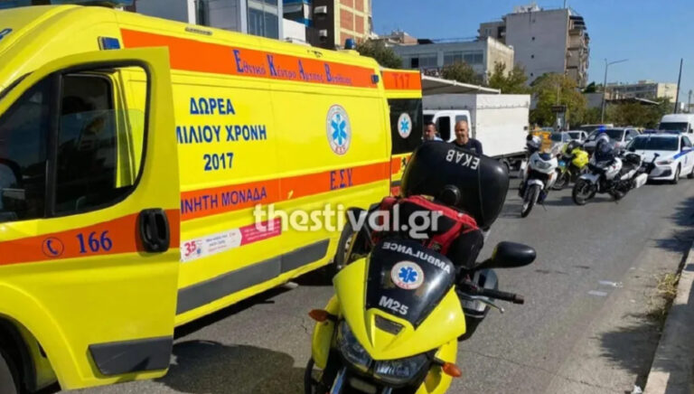 Θεσσαλονίκη: Ένας τραυματίας μετά από τροχαίο ατύχημα στον Περιφερειακό (video)